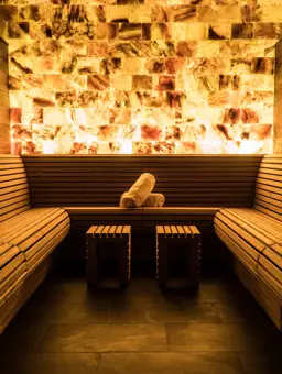 Swiss Deluxe Hotels La Carpa Peak Health Spa Salt Sauna 1