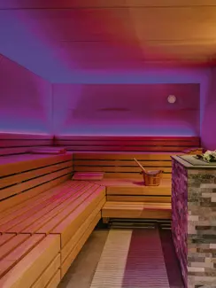 Swiss Deluxe Hotels Magazine Winter 2024 25 The New Montreux Palace Fairmont Spa Sauna