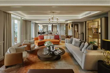 Swiss Deluxe Hotels Mandarin Oriental Savoy Zurich Presidential Suite Living Room