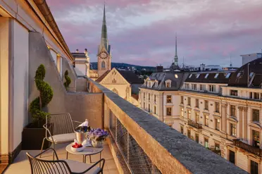 Swiss Deluxe Hotels Mandarin Oriental Savoy Zurich Zurich Rooms Deluxe Terrace Room Balcony