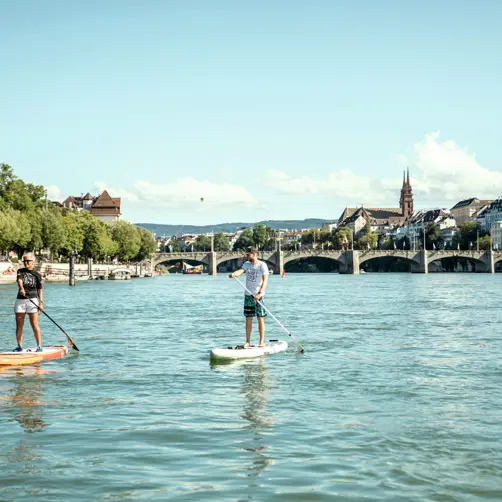 Switzerland Luxury Hotel ST 3X2 Stand Up Paddling On The Rhine In Basel 54844