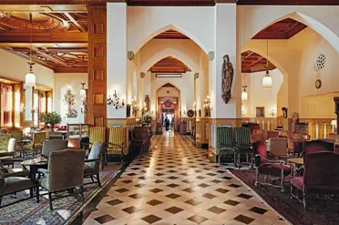 Badrutts Palace Hotel Interior 01 Le Grand Hall Catwalk