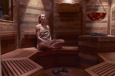 Le Grand Bellevue Hotel Gstaad Le Grand Hay Sauna