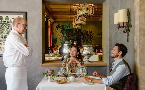 Gstaad Palace Hotel Le Grand Restaurant