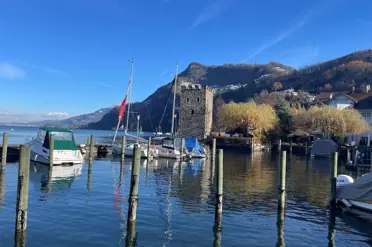 Swiss Deluxe Hotels Schnitzturm Hafen Winter Stansstad Nidwalden Ergebnis