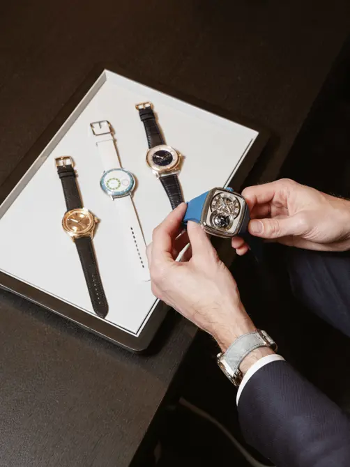 Swiss Deluxe Hotels H Magazine Winter 2025 26 Olivier Gantenbein POS Bucherer Masterworks 2025 Image 5