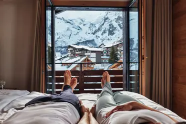 Swiss Deluxe Hotels La Carpa SS View Winter