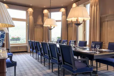 Grand Hotel Kronenhof Pontresina Salon Julier