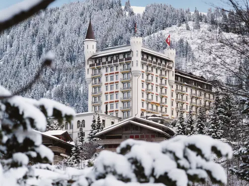 Swiss Deluxe Hotels Magazine Winter 2024 25 Coypright Gstaad Palace Exterior 68 300Dpi CMYK