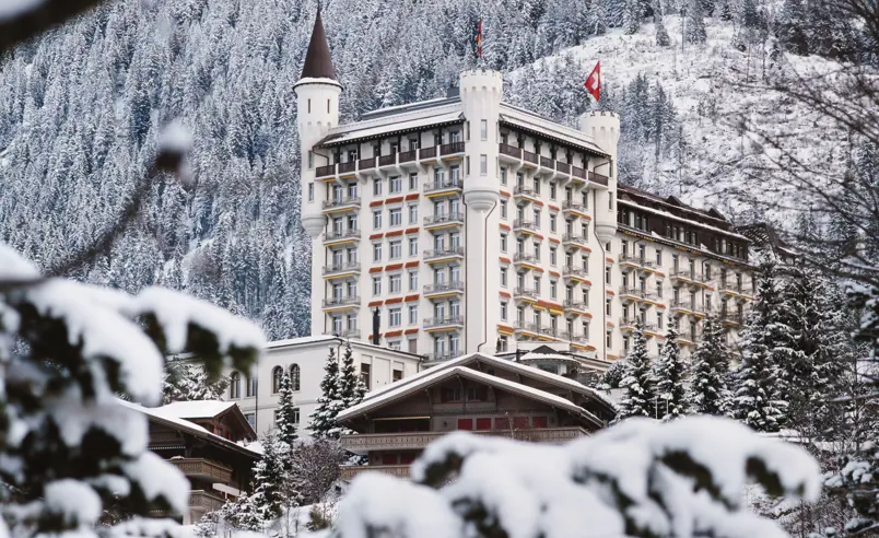 Swiss Deluxe Hotels Magazine Winter 2024 25 Coypright Gstaad Palace Exterior 68 300Dpi CMYK