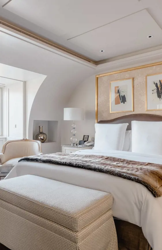 Four Seasons Hotel Des Bergues Geneva Bed Room Loft