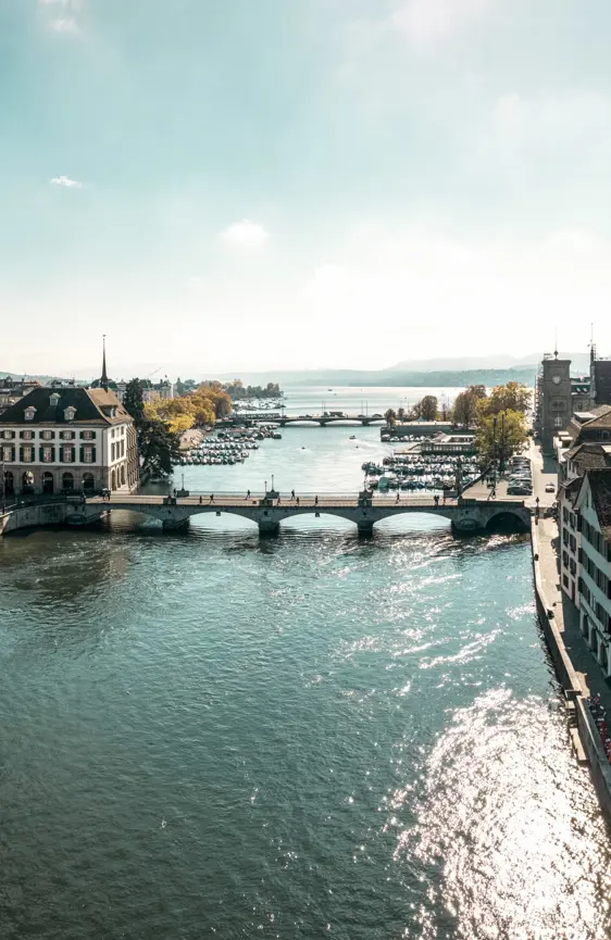 Switzerland Luxury Hotel ST Zurich Aerial View 63711