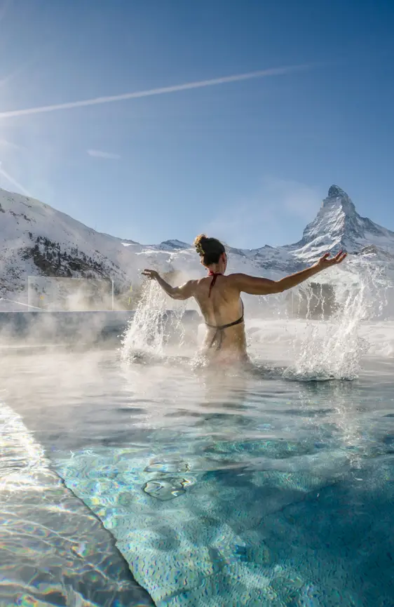 Riffelalp Resort Hotel Zermatt Outdoor Pool