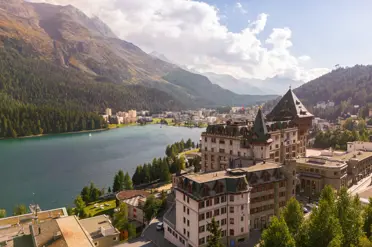 Badrutts Palace Hotel St Moritz Hotel Exterior Lake View R