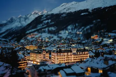 Mont Cervin Palace Zermatt Mont Cervin Palace By Night