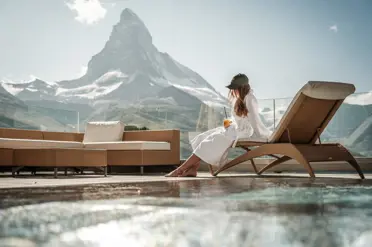 Riffelalp Resort Hotel Zermatt Outdoor Pool 2
