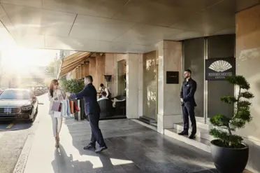 Mandarin Oriental Geneva Hotel Geneva Entrance Arrival