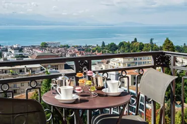 Lausanne Palace Hotel View From Room