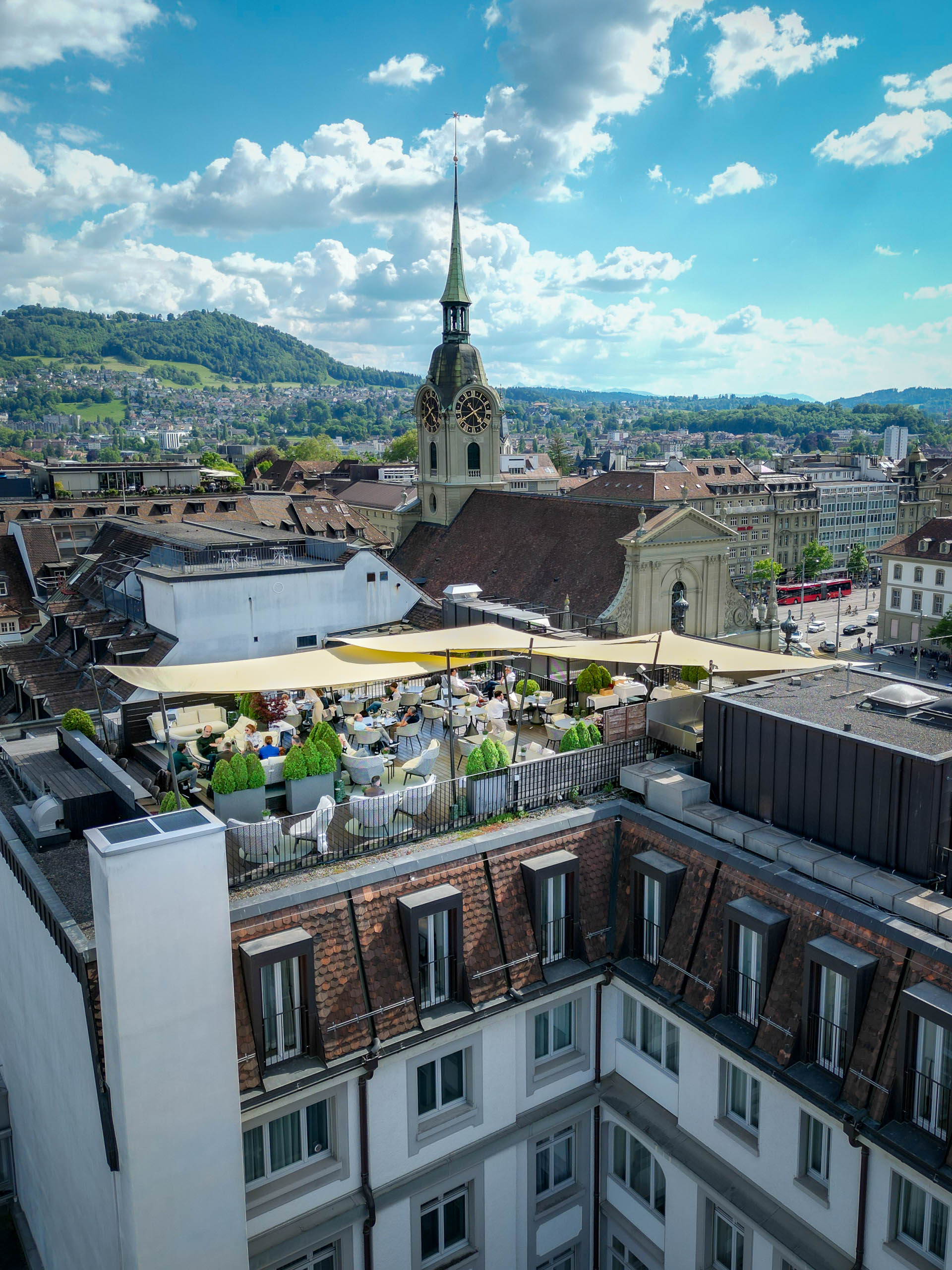 Swiss Deluxe Hotels Sky Terrace