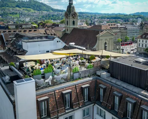 Swiss Deluxe Hotels Sky Terrace