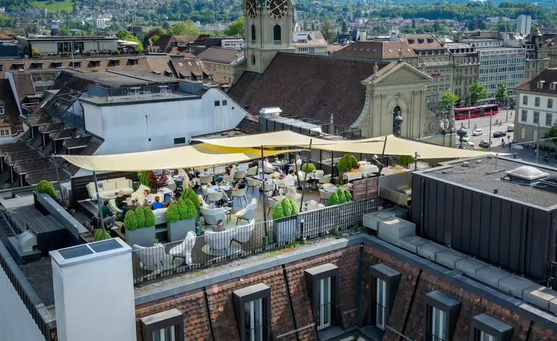 Swiss Deluxe Hotels Sky Terrace