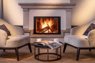 Mont Cervin Palace Zermatt Fireplace