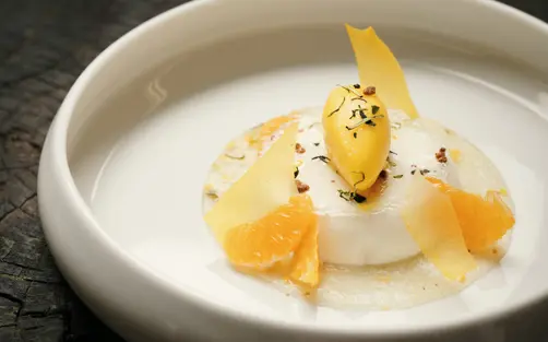 Lecrans Hotel Spa Crans Montana Dessert Lemontblanc Winter Menu