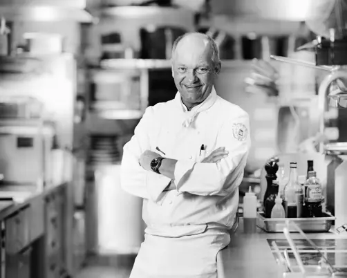 Swiss Deluxe Hotels Stories Summer 2023 The Gracious King Copyright Gstaad Palace Photographer Melanie Uhkötter Franz Faeh Culinary Director 72Dpi 66 Sw