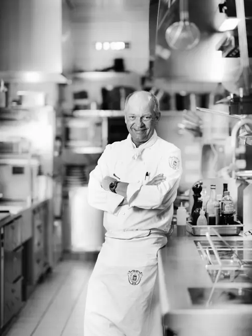 Swiss Deluxe Hotels Stories Summer 2023 The Gracious King Copyright Gstaad Palace Photographer Melanie Uhkötter Franz Faeh Culinary Director 72Dpi 66 Sw