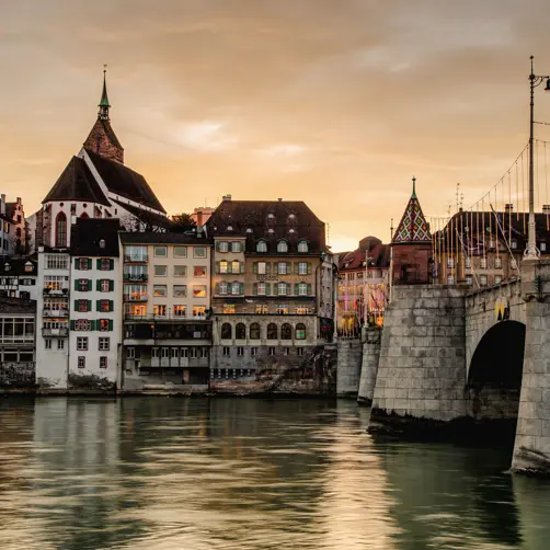 Switzerland Luxury Hotel ST 3X2 Basel Middle Bridge 29862