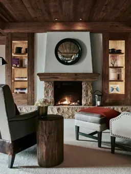 The Alpina Gstaad Hotel Cozy Fireplace In Suites