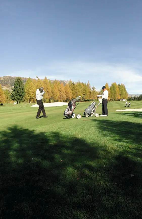 Switzerland Luxury Hotel ST Crans Montana Golfer 11082