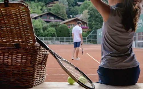 Gstaad Palace Hotel Tennis Courts Palace Spa