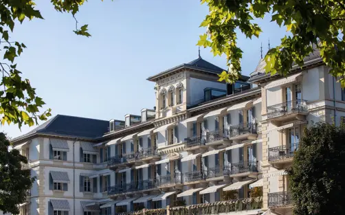 Grand Hotel Du Lac Exterior Hotel Facade 2