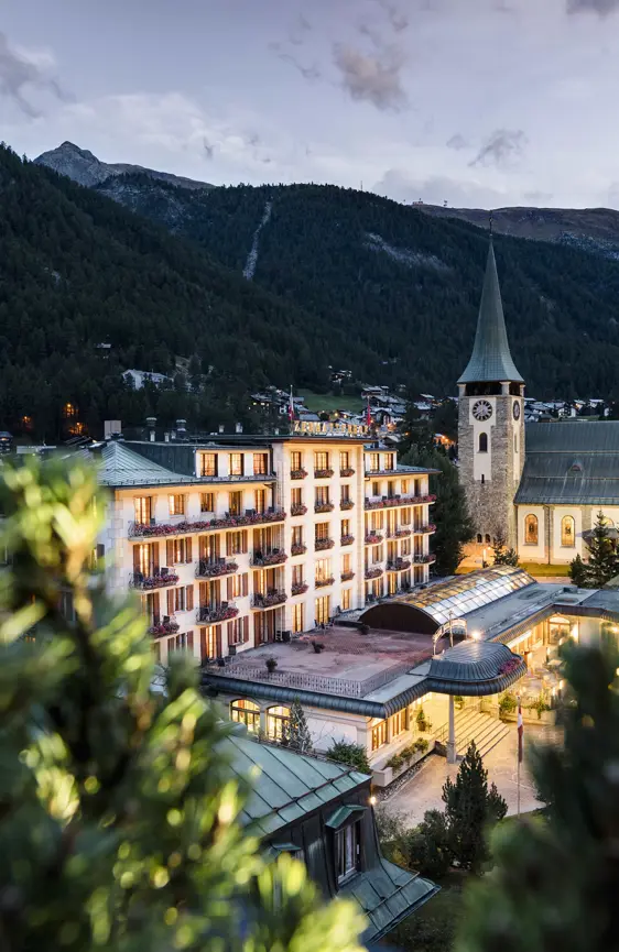 Grand Hotel Zermatterhof Zermatthotel Chruch