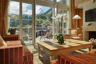 Mont Cervin Palace Zermatt Alpine Style Matterhorn Suite Summer