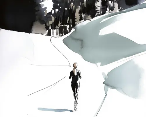 Swiss Deluxe Hotels H Magazine Winter 2025 26 U8655456844 Watercolor Illustration Of A Runner In The Swiss Al 6A258c7a B2f6 4680 B9d4 F67f69cfd5bd 2