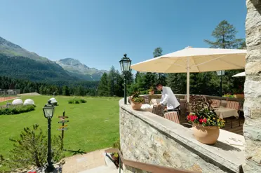 Suvretta House Hotel St Moritz Suvretta Sonnenterrasse