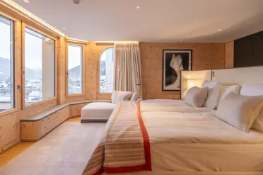 Swiss Deluxe Hotels Kulm Hotel Medium Corvatsch Suite 1
