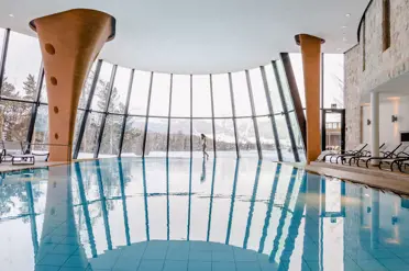 Grand Hotel Kronenhof Pontresina Indoor Pool (2)