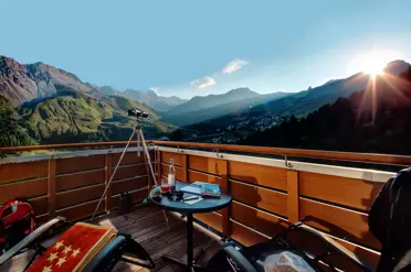 Swiss Deluxe Hotels 14 Summer View Room Tschuggen Grand Hotel