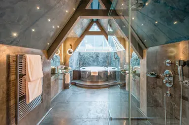 Le Grand Bellevue Hotel Gstaad Suite Etoile Bathroom